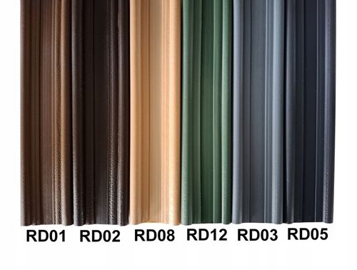 Listwy pionowe do ogrodzeń panelowych 123 x 250 cm, szer. 62-80 mm antracyt na Arena.pl