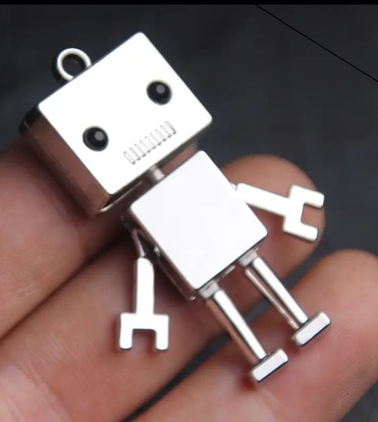 Breloczek Sztuczna Inteligencja Robocik Android Mech Cyborg Humanoid Robot zdjęcie 7