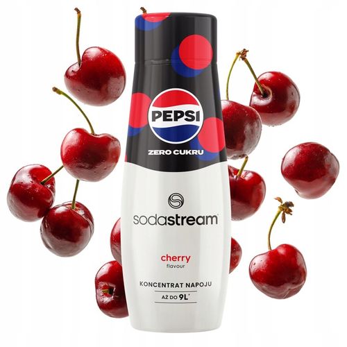 Syrop koncentrat do gazowania wody SodaStream Pepsi Cherry Zero Cukru na Arena.pl