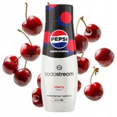 Syrop koncentrat do gazowania wody SodaStream Pepsi Cherry Zero Cukru