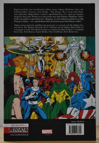 Krucjata nieskończoności. Marvel. Egmont na Arena.pl