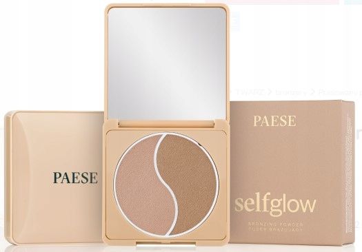 PAESE Prasowany puder brązujący Light Self Glow 6g zdjęcie 1