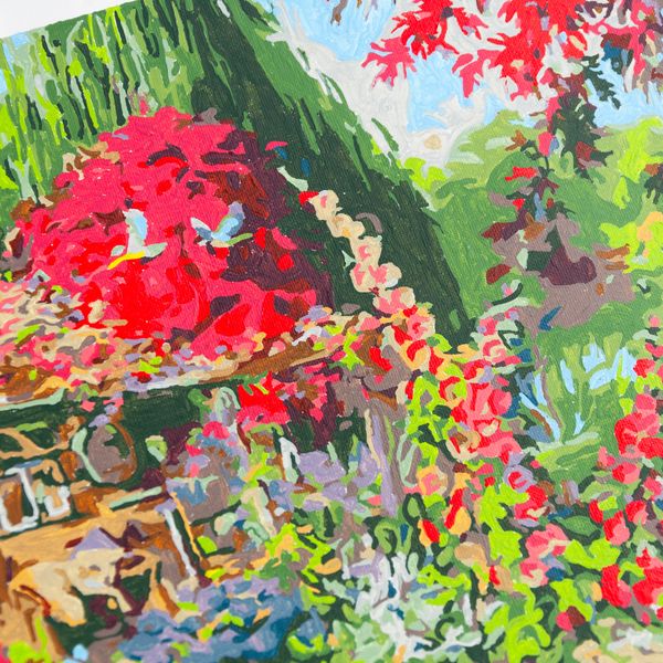 OBRAZ DO MALOWANIA PO NUMERACH BEZ RAMY 30x40 zdjęcie 5