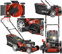 YATO KOSIARKA SPALINOWA 46cm Z NAPĘDEM 139cm³ KOSZ 62L 8 STOPNI REGULACJI