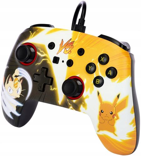 Gamepad Kontroler do Nintendo Switch PowerA Enhanced Pikachu vs Meowth na Arena.pl