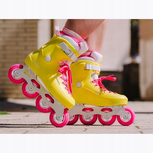 Rolki damskie Powerslide Zoom neon yellow 37-38 EU na Arena.pl