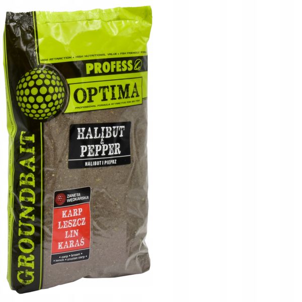 Zanęta Wędkarska PROFESS OPTIMA Halibut Pieprz 1kg zdjęcie 4