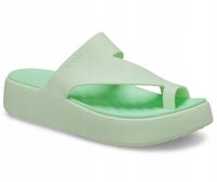 Crocs Wygodne Lekkie Damskie Buty Klapki Getaway Platform Toe Loop 39-40