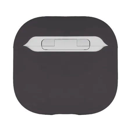 Etui Decoded Silicone Aircase  na AirPods 4 - grafitowe na Arena.pl