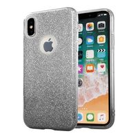 Etui brokatowe Blink do HUAWEI Y7 2019 czarny