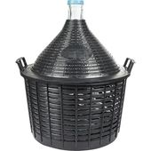 balon do wina 25l  w koszu plastikowym  | 644025