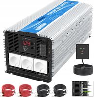 FALOWNIK SINUSOIDALNY PRZETWORNICA NAPIĘCIA GIANDEL 4000W KONWERTER DC 12V