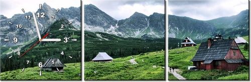 30 90CM OBRAZ 3 ELEM CHATY TATRZAŃSKIE ŚCIENNY PŁOTNO DRUK na Arena.pl