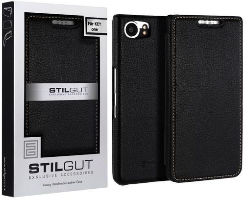 Stilgut Etui Blackberry KEYone - Book, black na Arena.pl