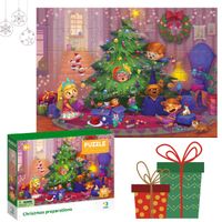 puzzle przygotowanie do swiat, 60 el. 300575