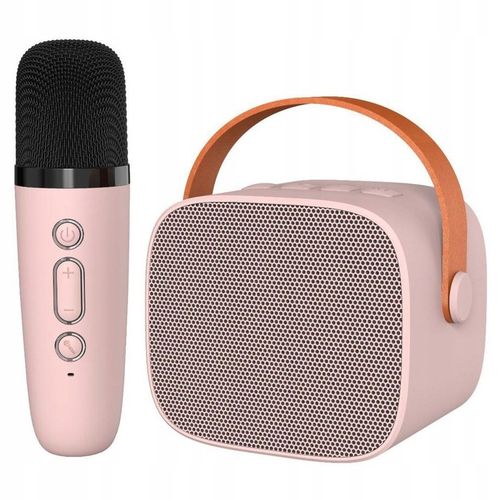 ZESTAW DO KARAOKE BEZPRZEWODOWY MINI GŁOŚNIK BLUETOOTH MIKROFON DLA DZIECI na Arena.pl