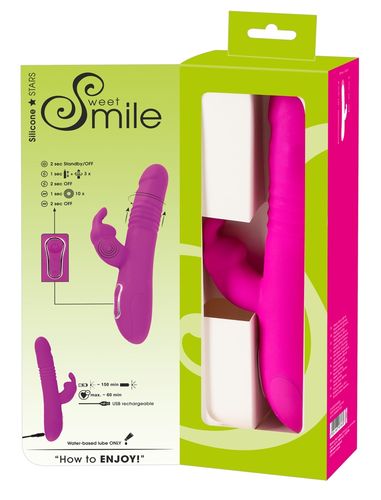 wibrator króliczek thrusting pearl sweet smile usb na Arena.pl