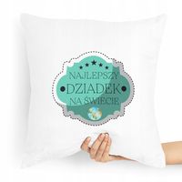 Poduszka Na Dzień Dziadka Najlepszy Dziadek Z Nadrukiem Ze Zdjęciem