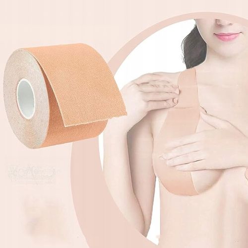 TAŚMA UNOSZĄCA BIUST MODELUJĄCA DEKOLT ZESTAW NAKLEJKI WIELOKROTNEGO UŻYTKU na Arena.pl