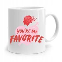 Kubek Prezent Na Walentynki You're My Favorite Z Nadrukiem Ze Zdjęciem