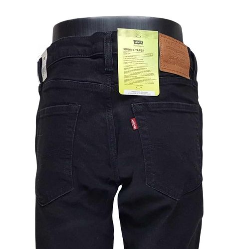 Levi's Skinny Taper 845580116 czarne jeansy męskie Levisy oryg. - W34/L34 na Arena.pl