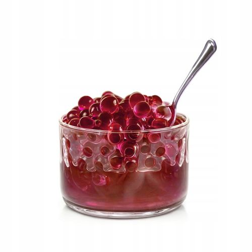 Molecula - KULKI do BUBBLE TEA - 0.8kg - MOLEKULARNY KAWIOR - MALINA na Arena.pl