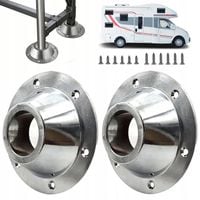 UCHWYT STOŁU ALUMINIOWY WYTRZYMAŁY DO PRZYCZEPY ŁODZI Z ZESTAWEM ŚRUB