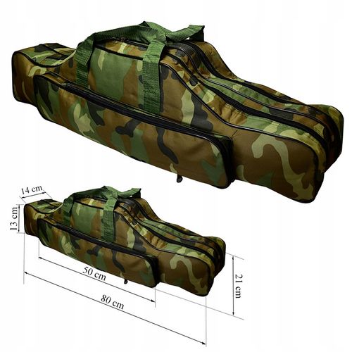 ZESTAW WĘDKARSKI 2 x Wędka 2 x Kołowrotek TORBA na Arena.pl