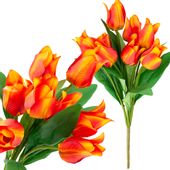 TULIPAN DUŻY BUKIET TULIPANÓW X9 SZTUCZNE KWIATY TULIPANY W BUKIECIE S