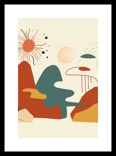 Plakat 40x60cm Kosmos Barw na Arena.pl