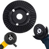 Tarcza szlifierska skośna do obróbki drewna czarna solidna mocna 125x22 mm