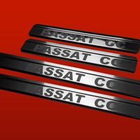 Listwa progowa VOLKSWAGEN PASSAT CC PASSA CC Stal nierdzewna 304 połysk 4sz