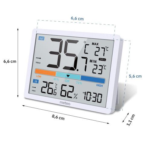 STACJA POGODOWA METEO SP109 Z DUŻYM WYŚWIETLACZEM I MONTAŻEM na Arena.pl