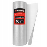 Ekran Zagrzejnikowy 10m Mata Pianka Aluminiowa Izolacyjna Odbija Ciepło Alu