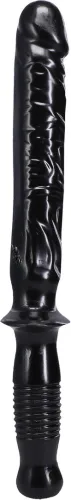 doc johnson manhandler model z uchwytem, pvc, 37 cm, czarny na Arena.pl
