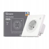 Sonoff WS01TPF-E WiFi Matter Inteligentne Gniazdko Ścienne Typ F Schuko 16A