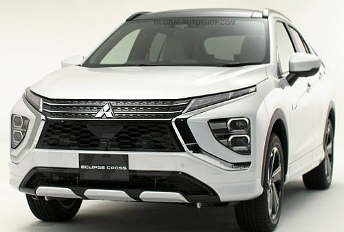Mitsubishi Eclipse Cross - Listwy ChromeGrill Atrapy Zderzaka Tuning na Arena.pl