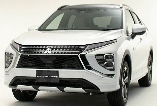 Mitsubishi Eclipse Cross - Listwy ChromeGrill Atrapy Zderzaka Tuning zdjęcie 2