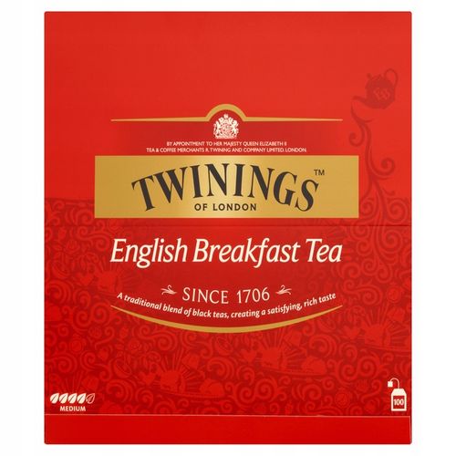TWININGS ENGLISH BREAKFAST TEA HERBATA 100 TOREBEK na Arena.pl