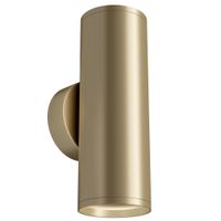 Lampa ścienna Focus S C068WL-02MG Maytoni tuba góra-dół złota