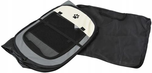 DUŻY SKŁADANY KOJEC ZAGRODA LEGOWISKO KLATKA DLA PSA KOTA SZCZENIĄT 125 XXL na Arena.pl