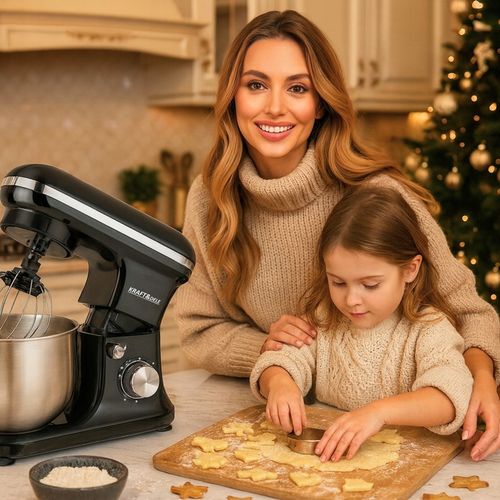 ROBOT PLANETARNY KUCHENNY MIKSER Z MISĄ WIELOFUNKCYJNY MOCNY CZARNY na Arena.pl