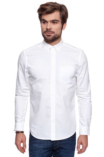 WRANGLER LS BUTTON DOWN SHIRT WHITE W5874BM12 S na Arena.pl