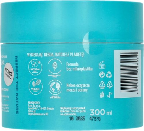 NEBOA Maska naturalna do włosów Hydration & Smoothness 300ml na Arena.pl