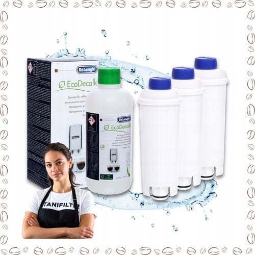 Odkamieniacz do Delonghi Ecodecalk DLSC500 500ml i 3 filtry w zestawie na Arena.pl