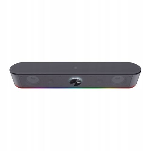 GŁOŚNIK SOUNDBAR KOMPUTEROWY PC RGB LED 12W GAMINGOWY STEREO na Arena.pl