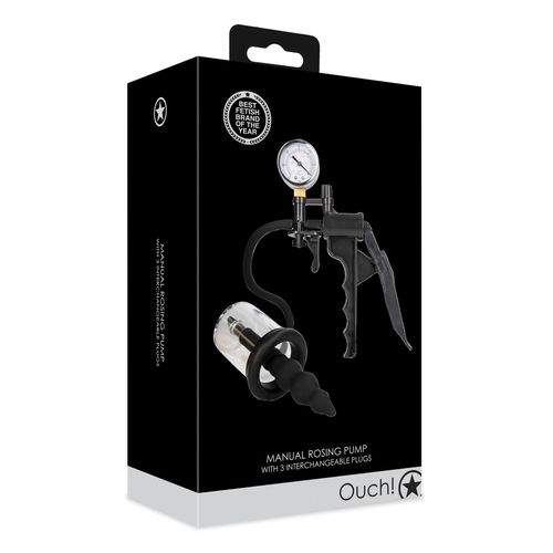 manualna pompka do różyczki ouch czarna na Arena.pl