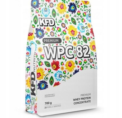 ODŻYWKA BIAŁKOWA KFD WPC PREMIUM PROSZEK 700g SMAK TRUSKAWKOWO-POZIOMKOWY na Arena.pl