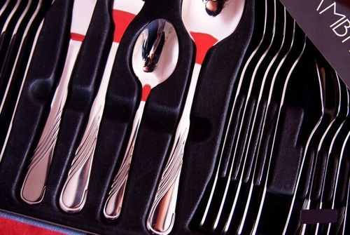 AMBITION 24 SZTUĆCE NIERDZEWNE DO ZMYWARKI NAPOLI ZESTAW KOMPLET NA 6 na Arena.pl