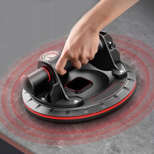 Przyssawka Próżniowa Uchwyt z Pompką i Manometrem do Płytek Glazury Szyb na Arena.pl